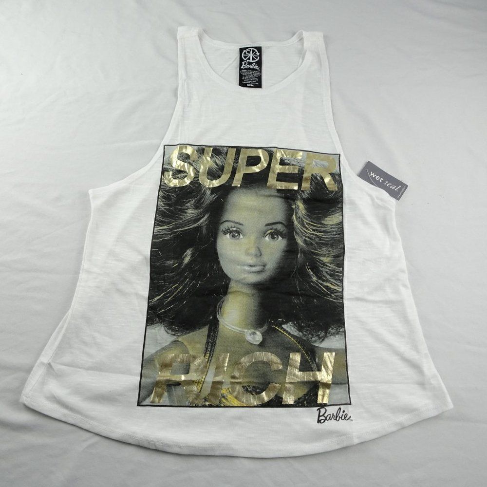 Wet Seal Barbie Super Rich Tank Size M - Picture 5 of 10